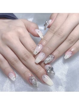 木にいる 錦糸町/自爪10本持ち込みデザイン