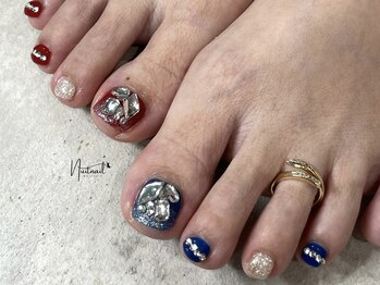 【フットネイル】パーツデザイン