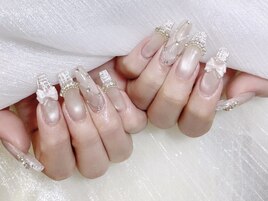 ツイードフレンチにキルティング