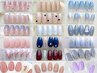 【オフ無料】定額4,860円コース ─ シンプルネイル/オフィスネイル100種♪