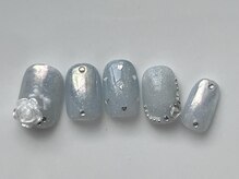 アイネイルズ 三宮店(I nails)/つやローズオーロラネイル