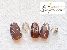 エスプレッソ アイビューティーアンドネイル 新百合ヶ丘店(Espresso)/冬ネイル　ジュエリーネイル