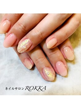ロッカ(ROKKA)/ぷっくりフラワーネイル