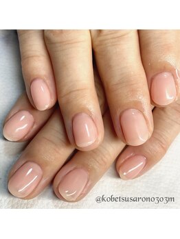 シンプルオフィスネイル☆