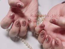 アールビューティー(R.beauty)/チーク＆ハートガーリーネイル