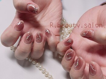 アールビューティー(R.beauty)/チーク＆ハートガーリーネイル
