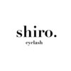 シロアイラッシュ(shiro.eyelash)のお店ロゴ
