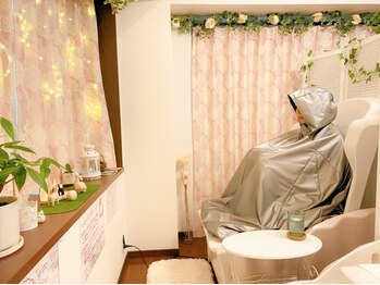 ヨサパーク アオバ(YOSAPARK AOBA)の写真/【温活の定番よもぎ蒸し】血行を促進し冷えやむくみを整えて健やかな美しさへ.+女性特有のお悩みにも◎