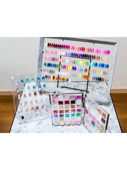 カラー・パーツの種類が豊富