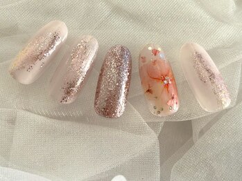 定額C 水彩フラワー　春