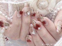 nail salon mimi【4月上旬 NEW OPEN（予定）】/赤リボン