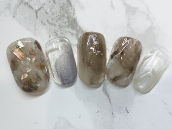ラリュールネイル(L'Allure nail)/ニュアンスネイル¥8200