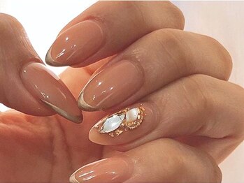 ネイルマジック 仙台一番町店(NAIL MAJIC)/ミラーフレンチ☆オーダー