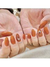 ビューティーフロア ビビット サロンアンドスクール(BEAUTYFLOOR vivid salon&school)/テラコッタネイル★