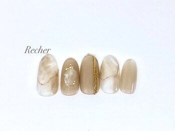 ネイルサロンリシェ 烏丸御池(Recher)/人気No.1デザイン★