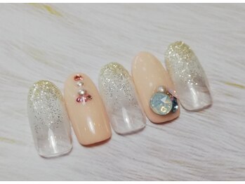 ネイルグラマラス 西新井店/《パラジェル》ブライダルネイル