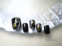 ネイル ドゥ 岡山駅前店(Nail Doux)/モノトーンジャパニーズスタイル
