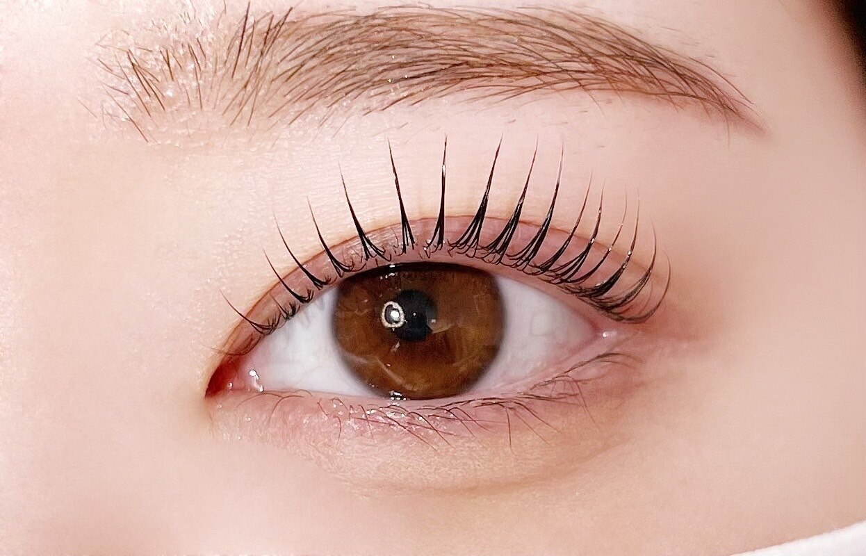 【全員使える★】束感◎韓国アイドル風まつげパーマ（コーティング付）\4600