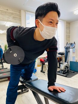 加圧スタジオ ヒワラニ エルア(HIWALANI elua)/男性も頑張っています！