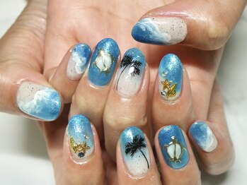 レイジースワン/ジェル120分アート¥9,900