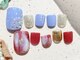 プラスネイル 銀座中央通り店(PLUS NAIL)の写真/可愛いフットデザイン豊富!毎月新作リリース!【触りたくなるすべすべかかと】になれる角質ケアメニュ-も◎