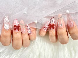 スカルプ/持ち込み/リボン