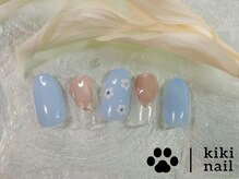 キキネイル 溝の口(kikinail)/3.4月定額A／お花ネイル