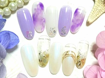 パーフェクトネイル 桜ヶ丘店(Perfect Nail)の写真/【¥6930☆選べるシェルネイル】旬のデザインネイルがおすすめ☆