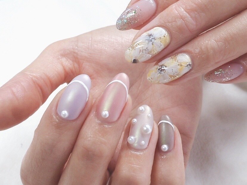 パラジェル/フィルイン/長さだし nail salon SyiSyu 姫路店