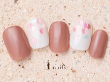 アイネイルズ 町田店(I nails)/シンプルさくらネイル7480円