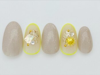 ネイルサロン アビー グランデュオ蒲田店(abbie)/サマーネオン ¥11000