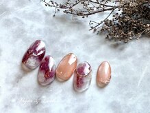 ヴィガー アンド ルックス 白金 目黒(Vigor&Looks)の雰囲気（ニュアンスネイルのデザインが豊富【定額/パラジェル/オフィス】）