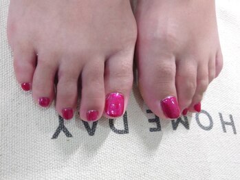 フットワンカラー　メタルレッド