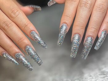 リ リュール(Re:Lueur)の写真/【爆盛れロングnail☆】“なりたい”を叶えるgirlyスカルプ♪