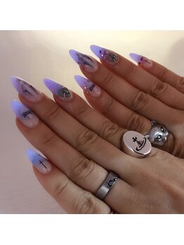 大流行の光るグローネイル！