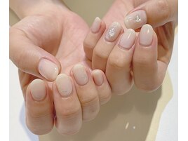 シンプルネイル。