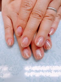 ラメグラデーション