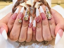エスフィーネイルサロン ブリーユ(Esfy nailsalon Brille)/ハートフレンチ