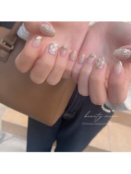 ビューティームーン(beauty moon)/ツイード×キルティング*