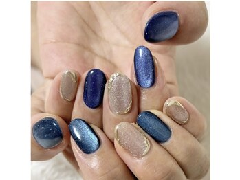 ネイルアンドエピサロン ラピス(Nail & Epi Salon Lapis)/マグネットネイル　アート別途