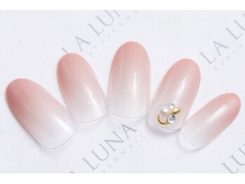 ラルナ ネイルアンドアイラッシュサロン(LA LUNA nail & eyelash salon)/24年11月12月◇定額ナチュラル◇