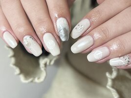 ホワイト×雪　ニュアンス