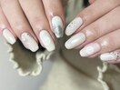 ホワイト×雪　ニュアンス