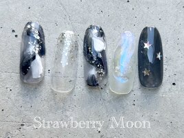 星空ネイル　￥7980