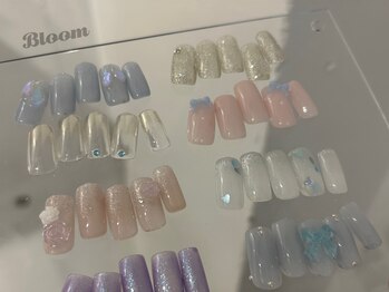 ブルーム(Bloom)の写真/流行りのデザインを揃えた定額コースもご用意!ワンホン・韓国・フレンチ等どんなデザインもお任せください!