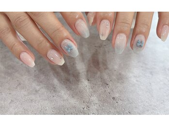 ネイルアンドブライダルエステ ベルム(Belm)/リボンネイルデザイン