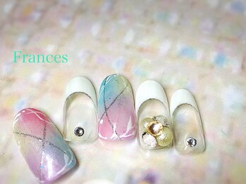 フランセス(Frances)/クリア感パステルタイダイ