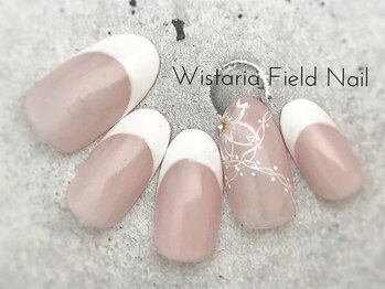 ウィスタリアフィールドネイル MONAD店(WISTARIA FIELD)/フレンチネイル