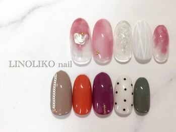 リノリコネイル 元住吉(Lino Liko nail)/7500円定額デザイン