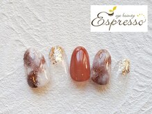 エスプレッソ アイビューティーアンドネイル 新百合ヶ丘店(Espresso)/ニュアンスネイル　冬ネイル